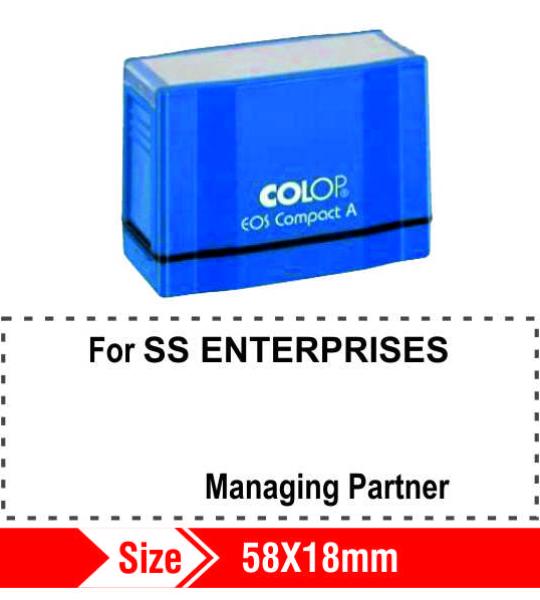 Colop Managing Partner 58X18mm