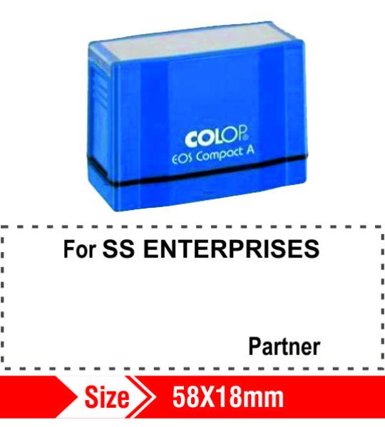 Colop Partner 58X18mm