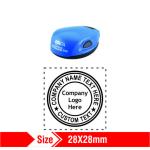 Colop Self ink Pocket Stamp 28x28mm 17