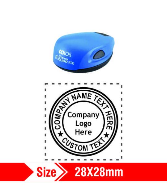 Colop Self ink Pocket Stamp 28x28mm 17