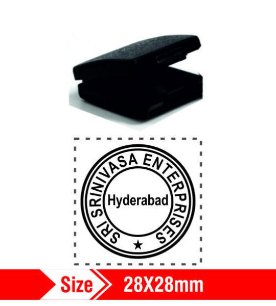 Dura Pocket Stamps 28x28mm 14