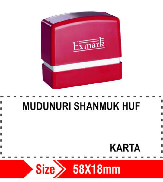 Exmark KARTA 58X18mm