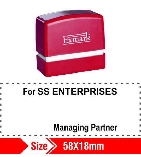 Exmark Managing Partner 58X18mm