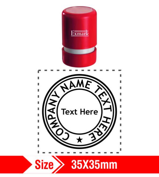 Exmark Round 10 35X35mm