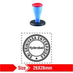 Nylon Rubber Stamp 26x26mm