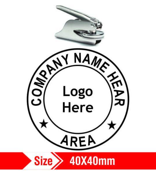 Smart Embosing/Common Seal 40x40mm 7