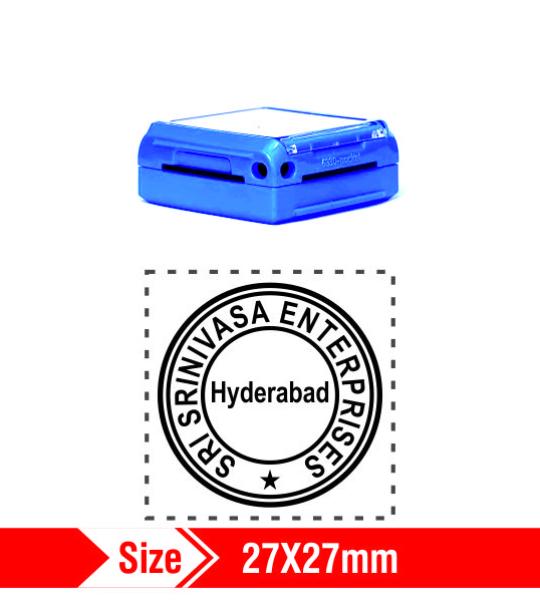 Trodat Pocket preink Stamps 27x27mm 14