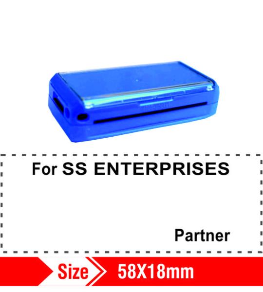 Trodat Pocket preink Stamps 58x18mm 6