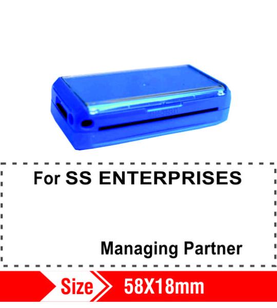 Trodat Pocket preink Stamps 58x18mm 7
